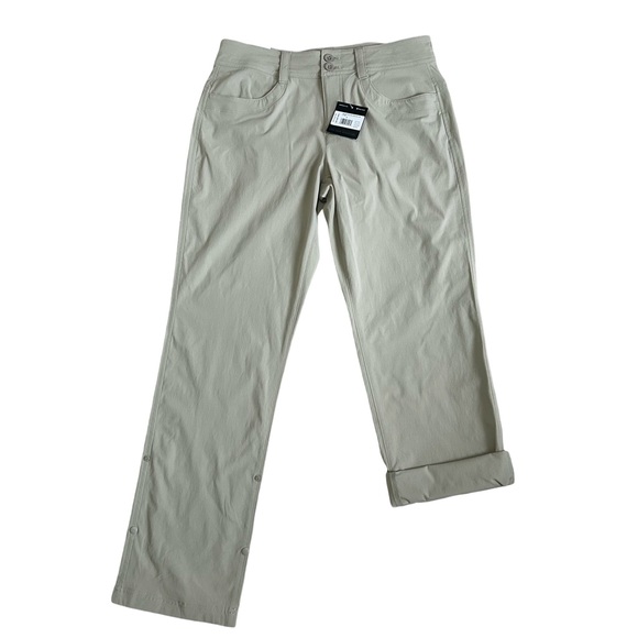 Women's Eddie Bauer Sightscape Horizon Convertible Pant in Stone Size 4P NWT - Picture 9 of 10